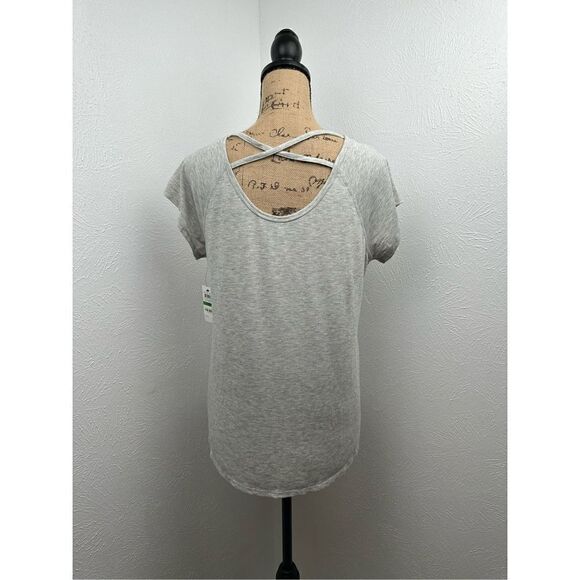 Ideology Women’s Grey Short Sleeve T-Shirt Top Size Large - Picture 3 of 12